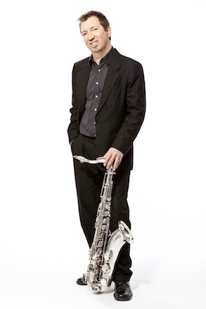 Dirk mit Saxophon